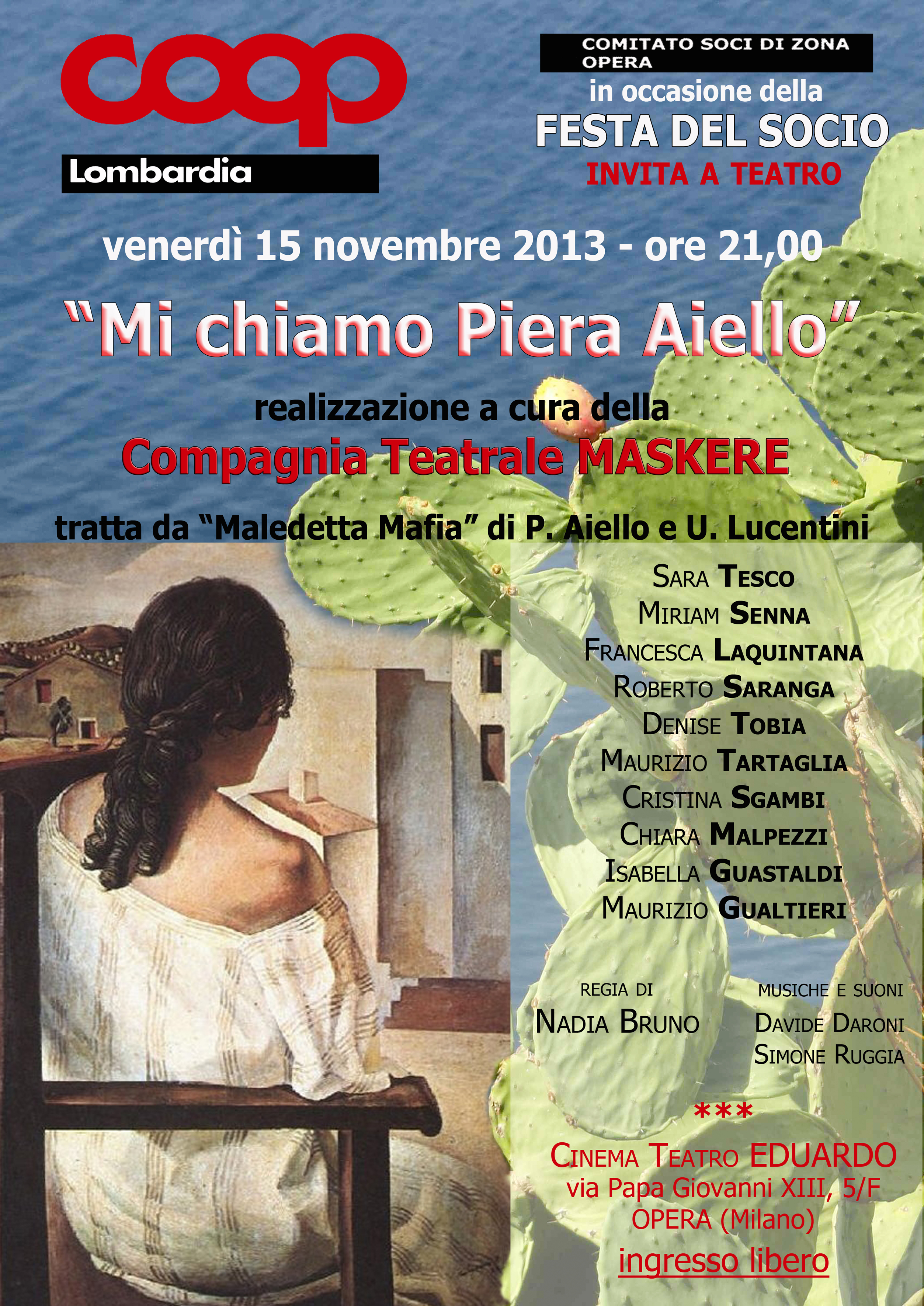 Mi chiamo Piera Aiello 15 11 13 Opera