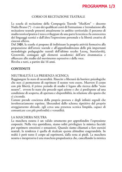 Programma corso (pagina 1)