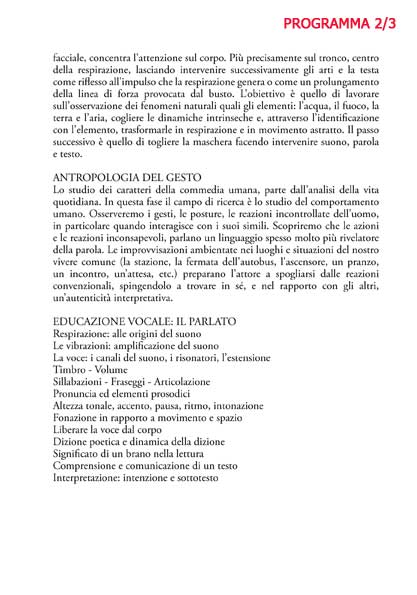 Programma corso (pagina 2)