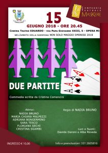 Due partite @ Opera (Mi) Cinema Teatro Eduardo