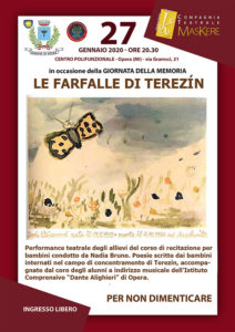 Le farfalle di Terezín @ Opera - Centro Polifunzionale - Sala Serafin