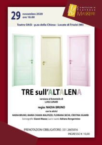 Tre sull'altalena (vers. femminile) @ Locate Triulzi (MI - Teatro OASI
