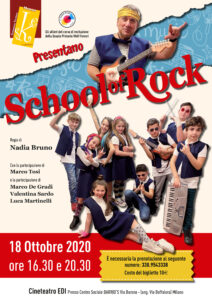 School of Rock @ Milano -Cineteatro EDI – centro sociale BARRIO’S