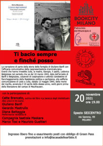 La baracca degli intellettuali - Ti bacio sempre finché posso @ Milano - Spazio Seicentro