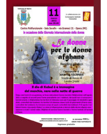 Le donne per le donne afghane @ Opera - Polifunzionale