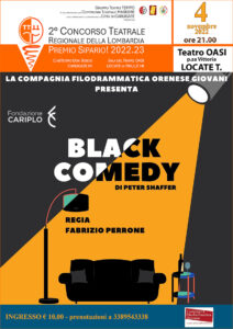 Black comedy @ Locate T. - teatro Oasi