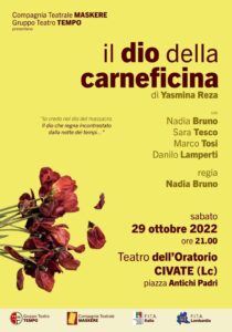 Il dio della carneficina @ Civate (LC) - teatro dell'Oratorio