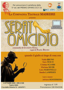Serata omicidio @ Locate T- - Teatro Oasi
