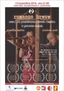 Romanzo breve @ Locate T.- teatro OASI